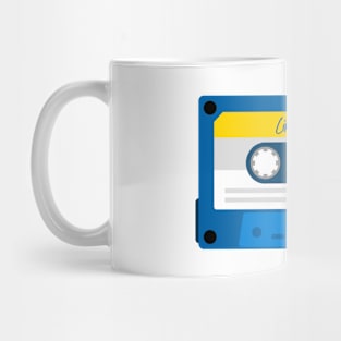 Like a Prayer Classic Blue Cassette Mug